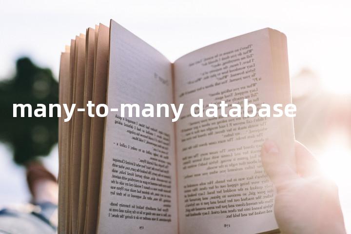many-to-many database单词图解，单词释义场景配图