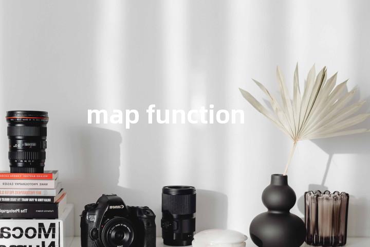map function单词图解，单词释义场景配图