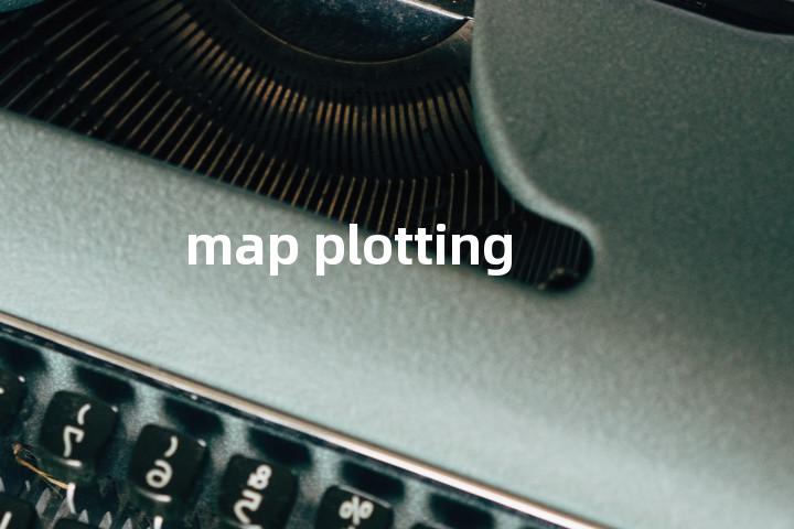 map plotting单词图解，单词释义场景配图