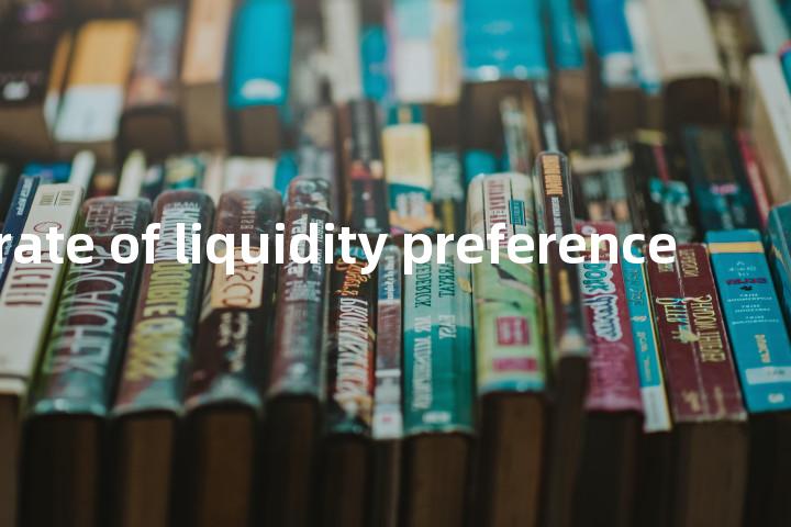marginal rate of liquidity preference单词图解，单词释义场景配图