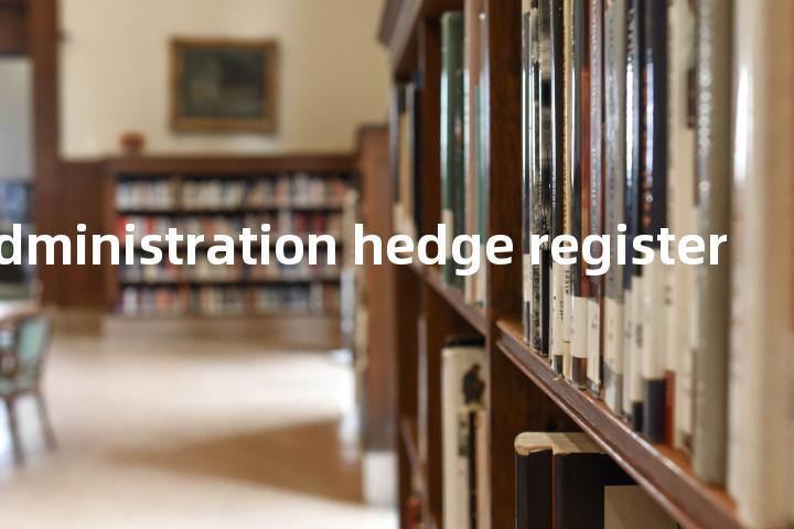 market administration hedge register单词图解，单词释义场景配图
