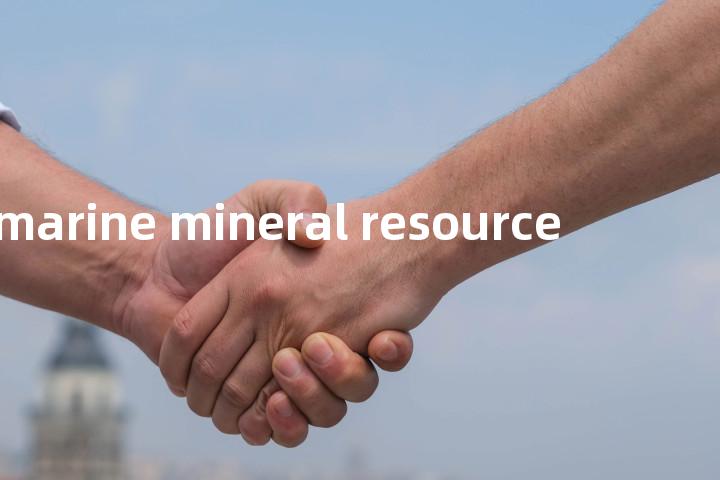 marine mineral resource单词图解，单词释义场景配图