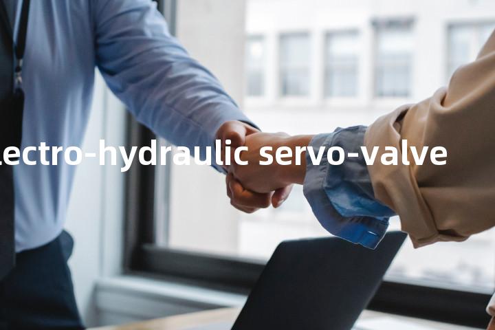 marine electro-hydraulic servo-valve单词图解，单词释义场景配图