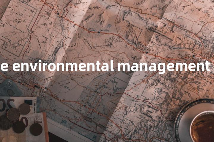 marine environmental management单词图解，单词释义场景配图