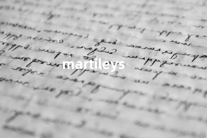 martileys单词图解，单词释义场景配图