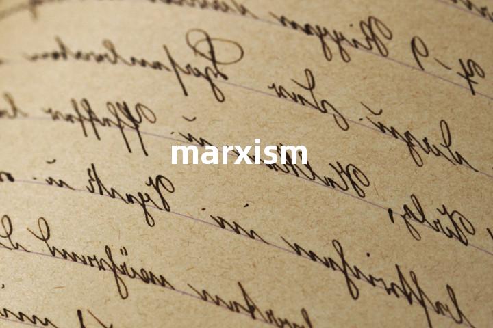 marxism单词图解，单词释义场景配图