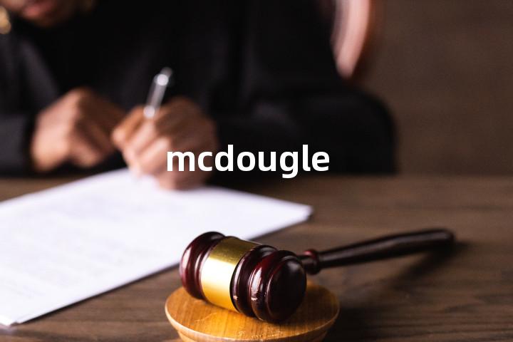 mcdougle单词图解，单词释义场景配图