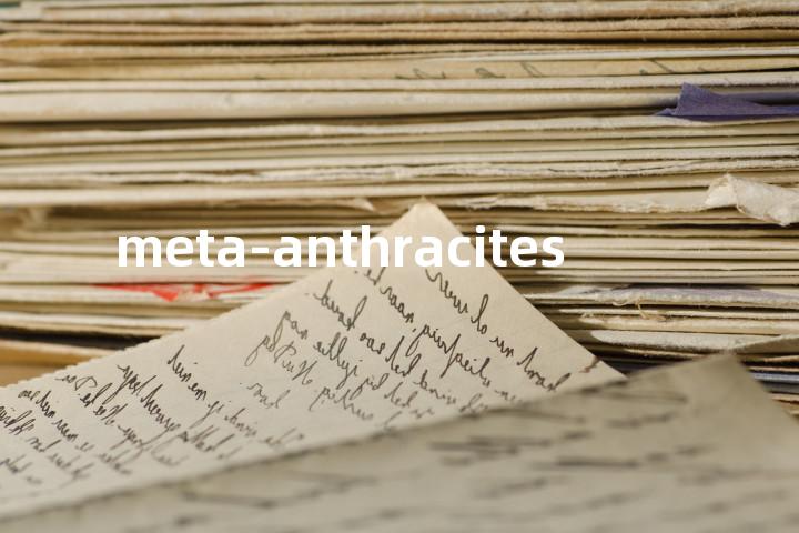 meta-anthracites单词图解，单词释义场景配图