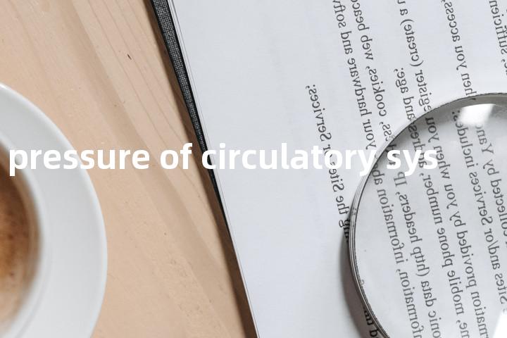 mean filling pressure of circulatory system单词图解，单词释义场景配图