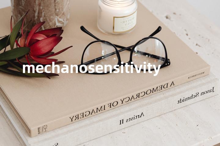 mechanosensitivity单词图解，单词释义场景配图
