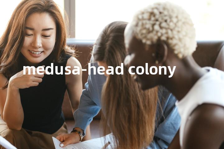 medusa-head colony单词图解，单词释义场景配图