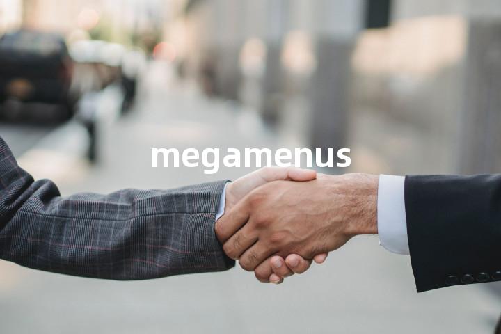 megamenus单词图解，单词释义场景配图