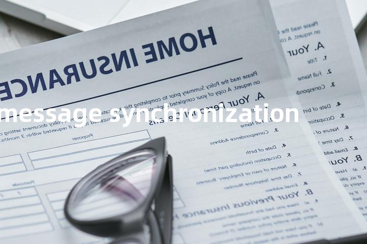 message synchronization单词图解，单词释义场景配图