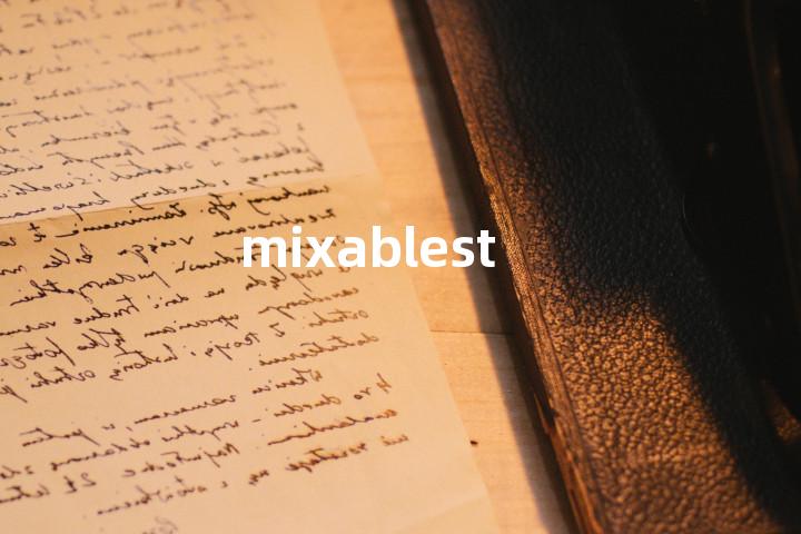 mixablest单词图解，单词释义场景配图