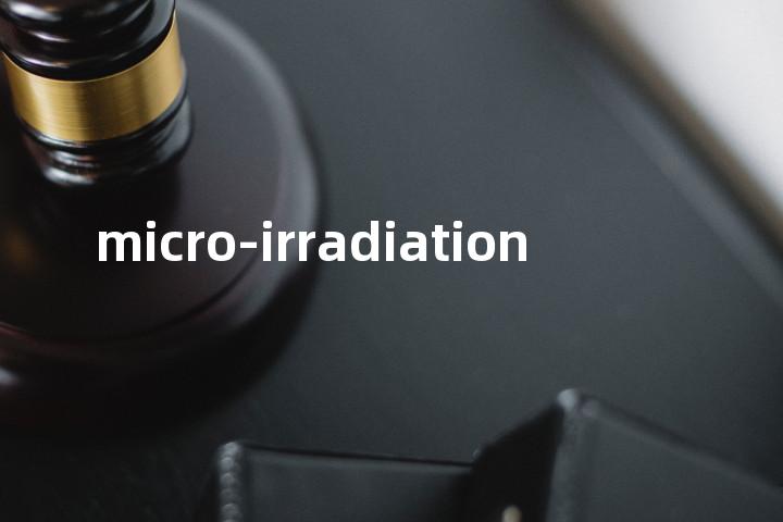 micro-irradiation单词图解，单词释义场景配图