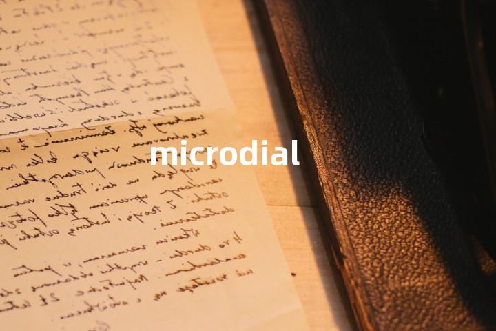 microdial单词图解，单词释义场景配图