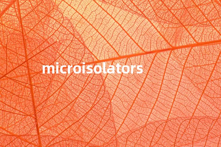 microisolators单词图解，单词释义场景配图
