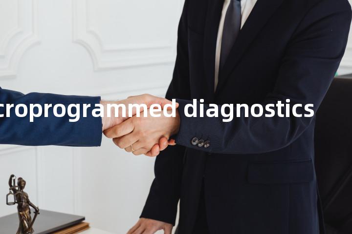 microprogrammed diagnostics单词图解，单词释义场景配图
