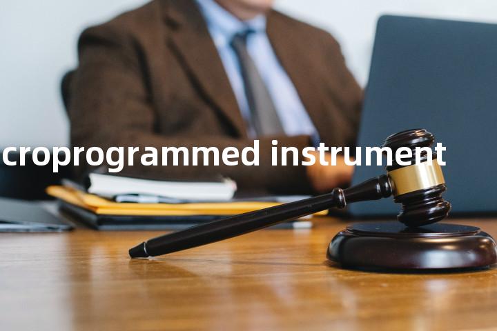 microprogrammed instrument单词图解，单词释义场景配图