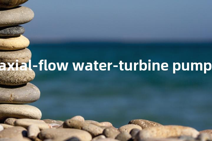 mid-head axial-flow water-turbine pump单词图解，单词释义场景配图