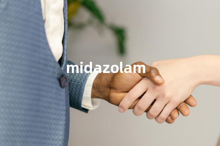 midazolam单词图解，单词释义场景配图