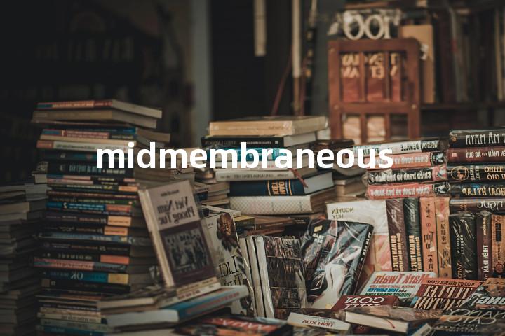 midmembraneous单词图解，单词释义场景配图