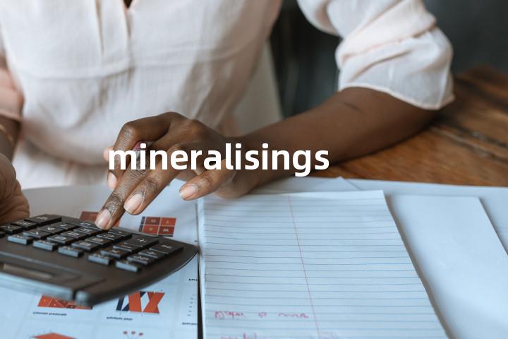 mineralisings单词图解，单词释义场景配图