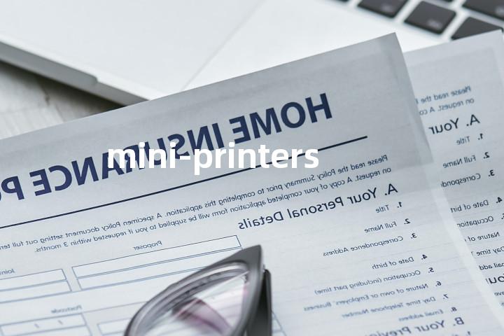 mini-printers单词图解，单词释义场景配图