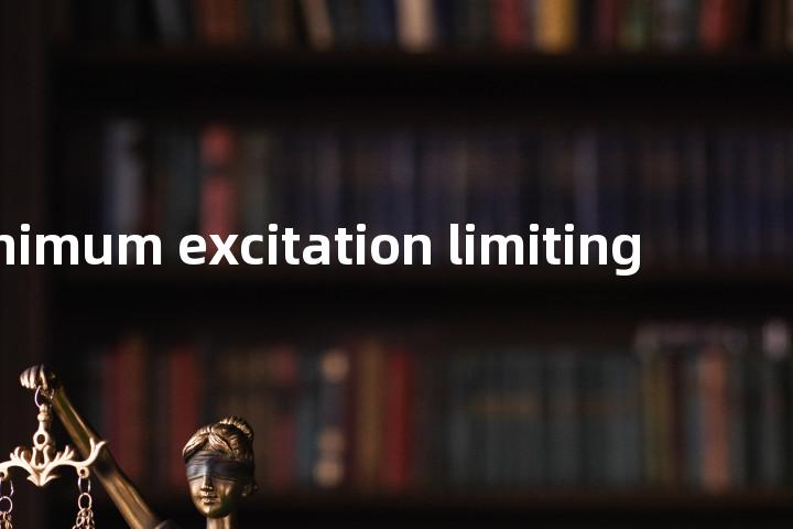 minimum excitation limiting单词图解，单词释义场景配图
