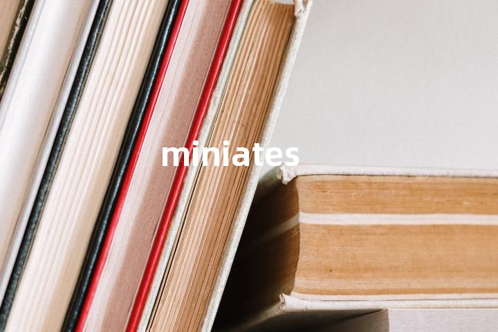miniates单词图解，单词释义场景配图