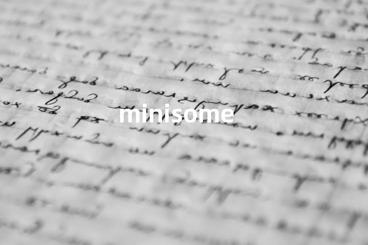 minisome单词图解，单词释义场景配图