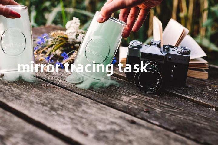 mirror tracing task单词图解，单词释义场景配图