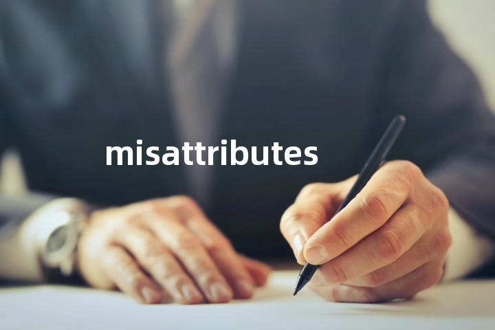 misattributes单词图解，单词释义场景配图