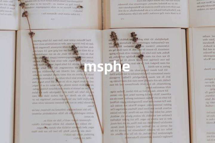 msphe单词图解，单词释义场景配图