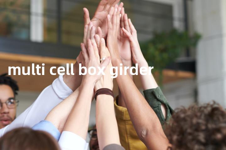 multi cell box girder单词图解，单词释义场景配图