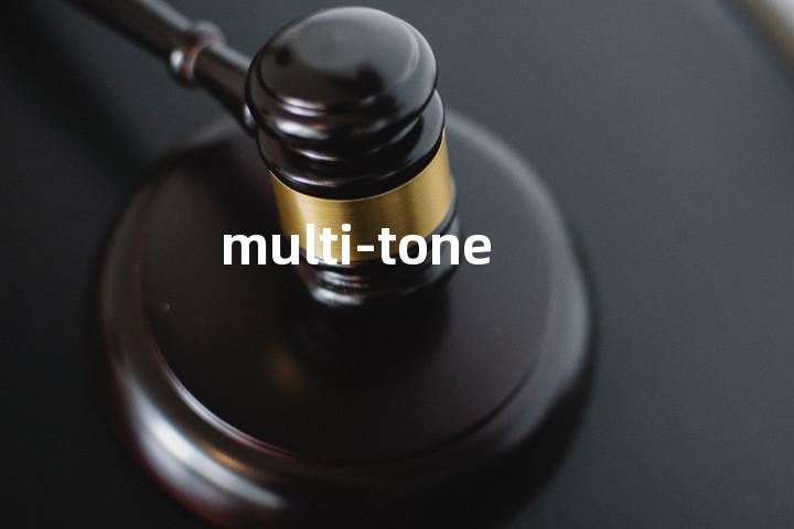 multi-tone单词图解，单词释义场景配图