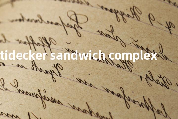 multidecker sandwich complex单词图解，单词释义场景配图