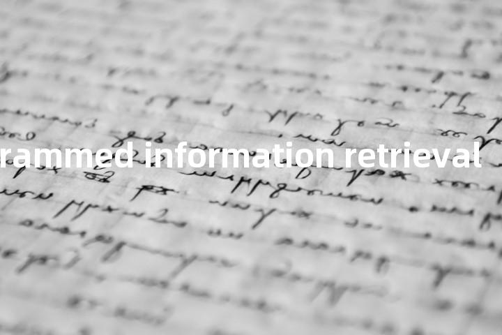 multiprogrammed information retrieval单词图解，单词释义场景配图