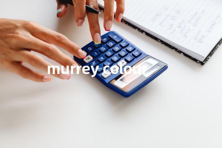 murrey colour单词图解，单词释义场景配图