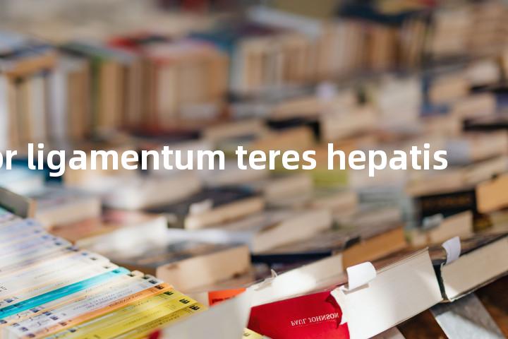 notch for ligamentum teres hepatis单词图解，单词释义场景配图