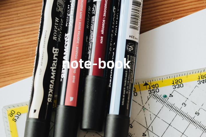 note-book单词图解，单词释义场景配图