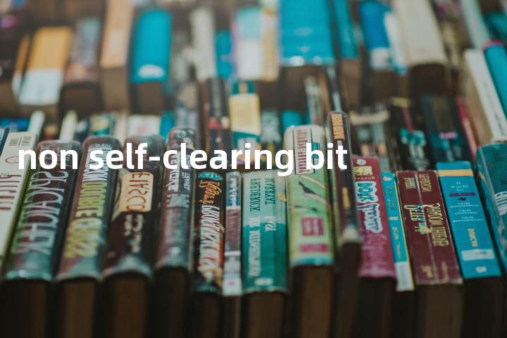 non self-clearing bit单词图解，单词释义场景配图