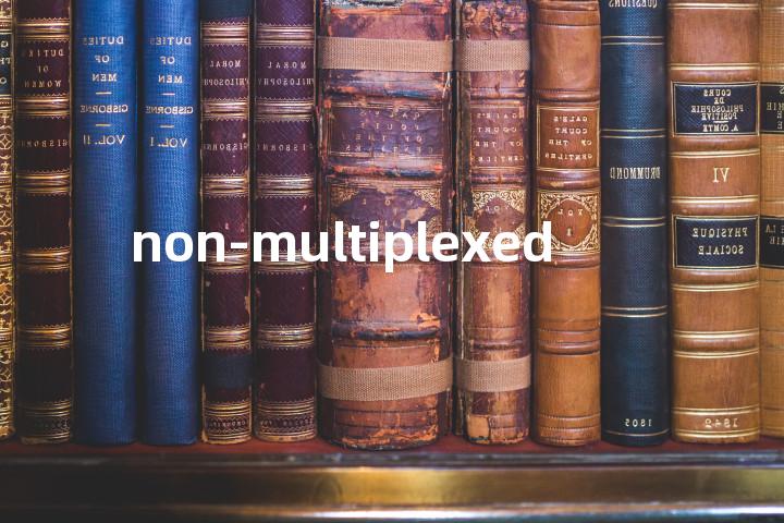 non-multiplexed单词图解，单词释义场景配图