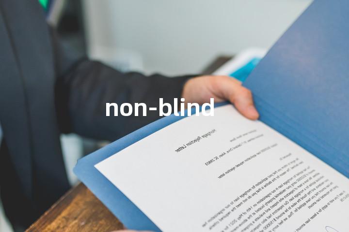 non-blind单词图解，单词释义场景配图