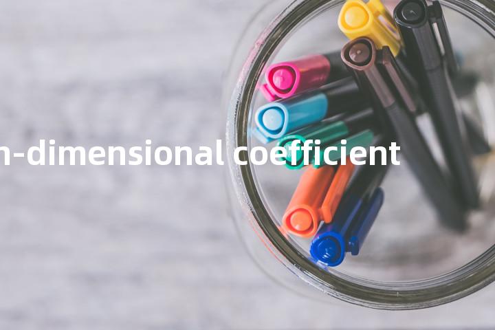 non-dimensional coefficient单词图解，单词释义场景配图