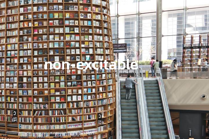 non-excitable单词图解，单词释义场景配图
