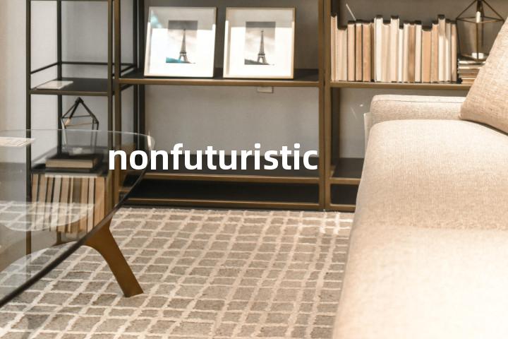 nonfuturistic单词图解，单词释义场景配图