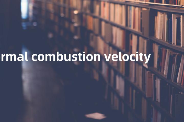 normal combustion velocity单词图解，单词释义场景配图