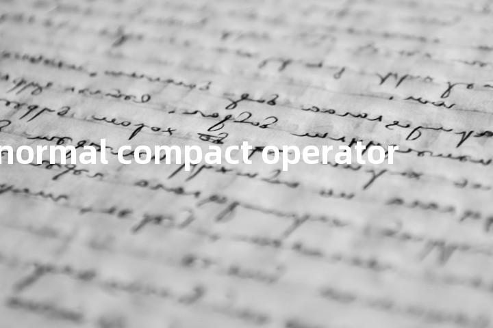 normal compact operator单词图解，单词释义场景配图