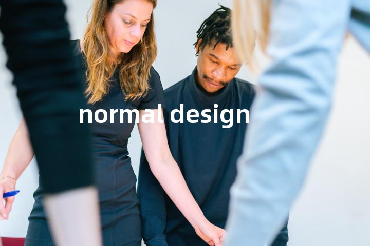 normal design单词图解，单词释义场景配图